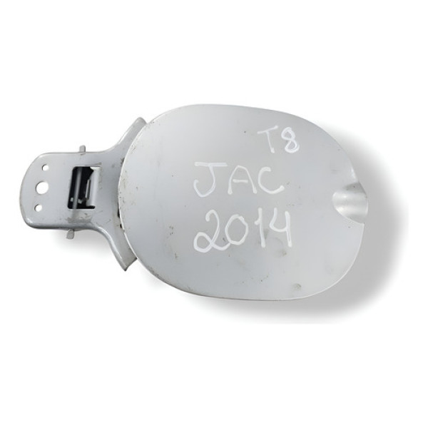 Portinhola Tampa Tanque Combustivel Jac  T8 2014 2015 Prateado