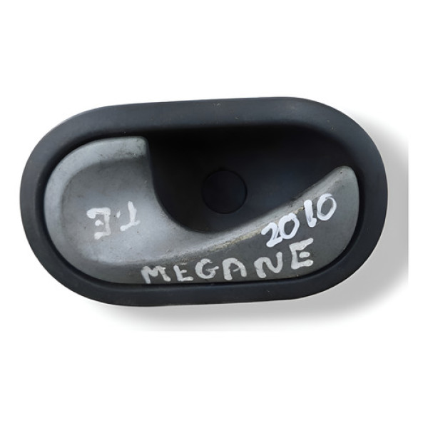 Maçaneta Interna Traseira Esquerda Megane 2010 5005400006 Prateado