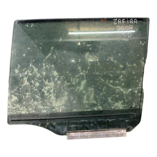 Vidro Zafira Traseiro Direito  2008 2.0 
