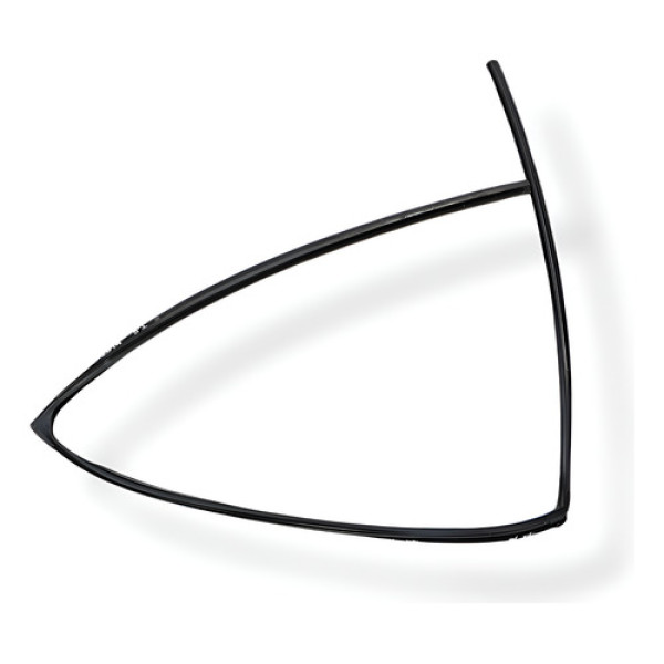 Borracha Canaleta Traseira Esquerda Toyota Corolla 2003 2004 Preto