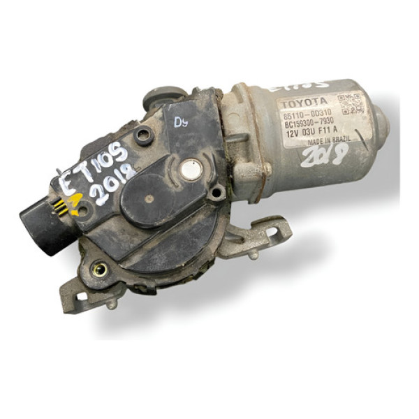 Motor Limpador Vidro Parabrisa Etios Sedán 2018 Bc1590608460