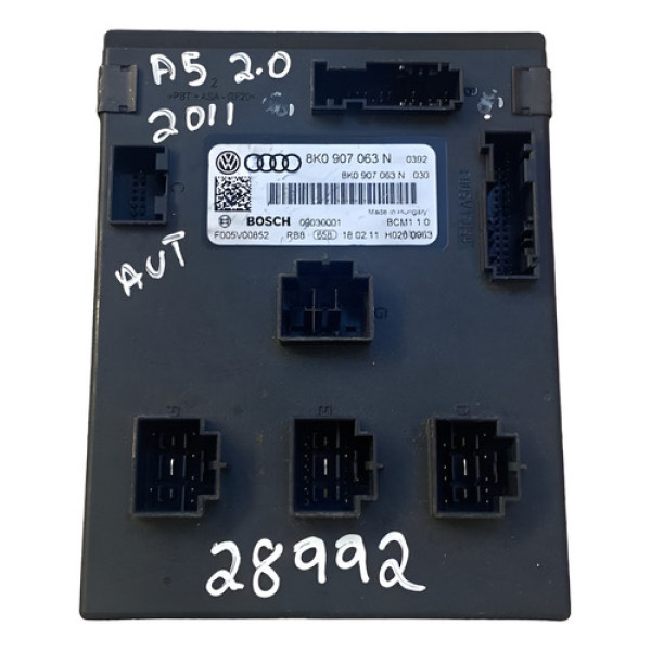 Módulo Bsm Audi A5 2.0 Automatico 2011 8k0 907 063 N 