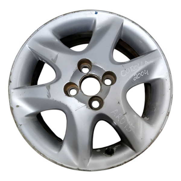 Roda Avulsa Liga De Alumínio Aro 15 Toyota Corolla 1.8 2004 Azul