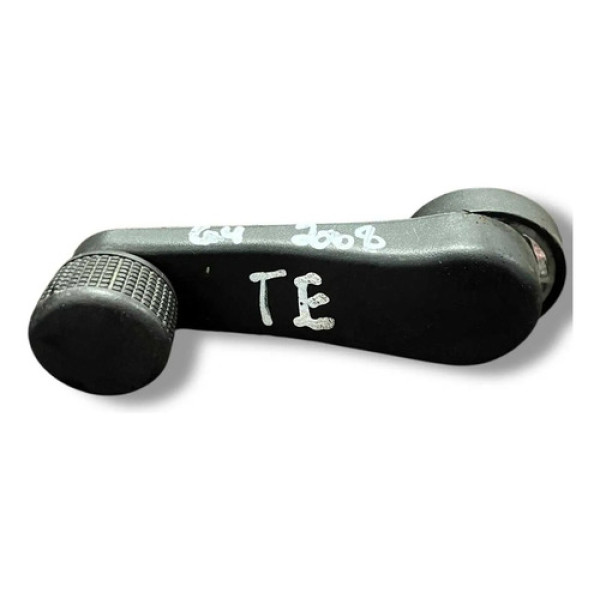 Manivela Vidro Traseiro Esquerdo Vw Gol G4 2009 5x0837581 Preto