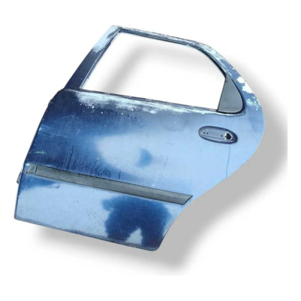 Porta Traseira Esquerda Fiat Palio 1996 1997 1998 1999 2000 Traseira Esquerda Azul