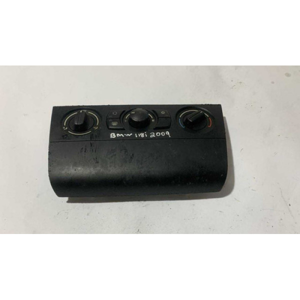 Painel Comando Ar Condicionado Bmw 118i 2009 6411921602201