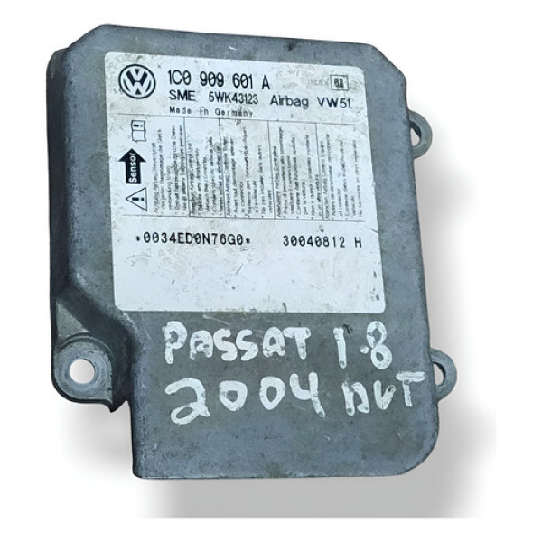 Módulo Air Bag Vw Passat 1.8 2004 1c0909601a Automatico