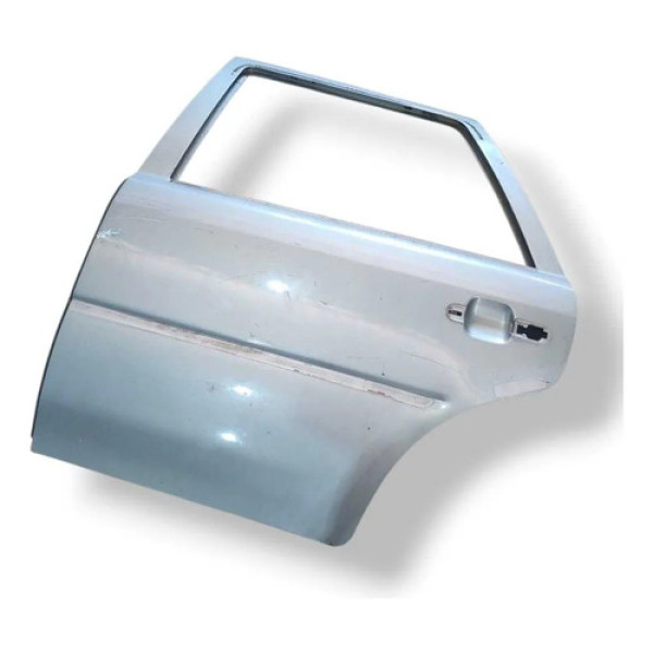 Porta Traseira Esquerda Vw Gol G3 2001 2002 2003 2004 4p Traseira Esquerdo Prateado