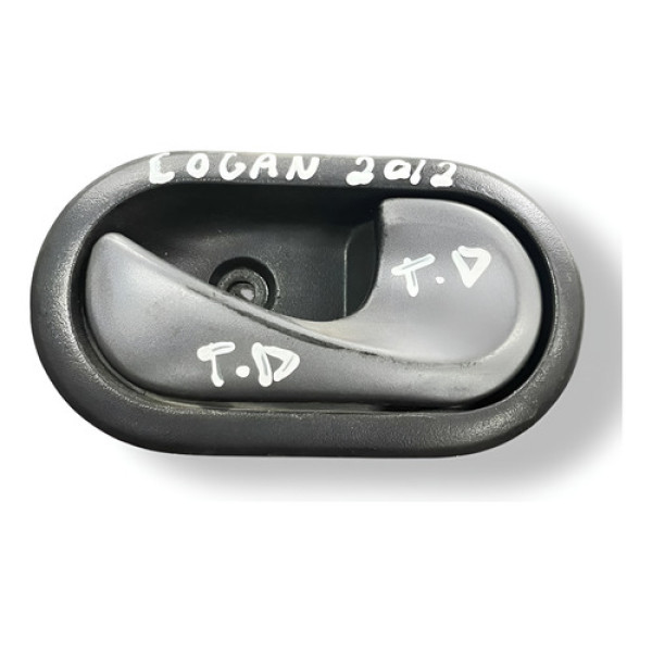 Maçaneta Interna Tras Direita Renault Logan 2012 8200606887 - Preto - Traseira