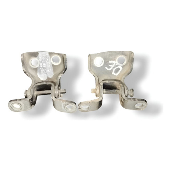 Par Dobradiças Porta Diant Esquerda Ford Fiesta 2010 2011