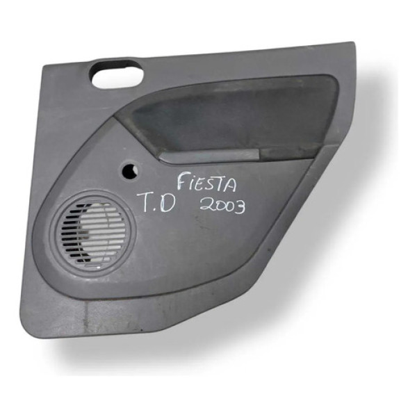 Forro Porta Traseira Direita Ford Fiesta 2003 2004 Br0024m Cinza-escuro