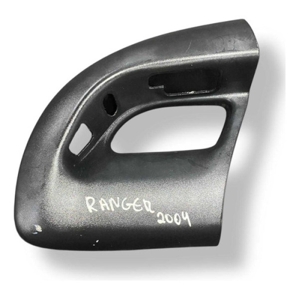 Moldura Maçaneta Int Diant Esquerda Ford Ranger F87s1023 Branco Dianteira