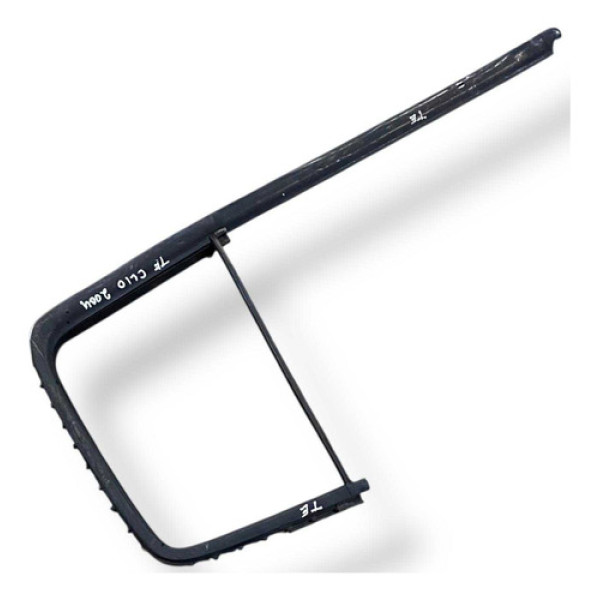 Pestana Canaleta Porta Traseira Esquerda Clio 2004 2005 06 Preto