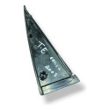 Moldura Porta Traseira Esquerda Corsa Classic 2008 90477061 Prateado
