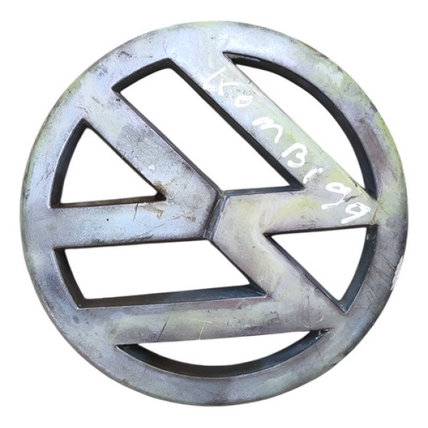 Emblema Grade Volkswagen Kombi 1.6 1997 1998 1999 A 2000  Prateado