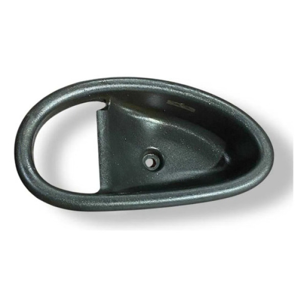 Moldura Maçaneta Interna Traseira Direito Fiat Palio 2001 Prateado Traseira