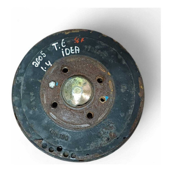 Cubo De Roda Traseira Esquerda Fiat  Idea 1.4 2005 A 2010