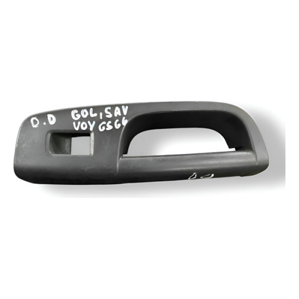 Moldura Puxador Porta Diant Direita G5 G6 Voyage 5u4867152a Preto