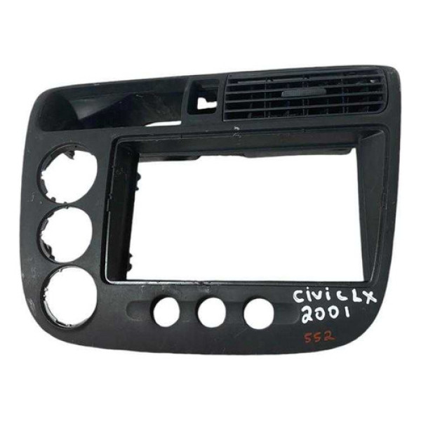 Moldura Central Multimidia C/difusor Honda Civic Lx2001/2004
