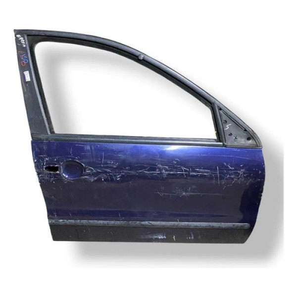 Porta Dianteira Direita Fiat Marea 1999 2000 2001 2002 2003 Dianteira Direita Azul-turquesa