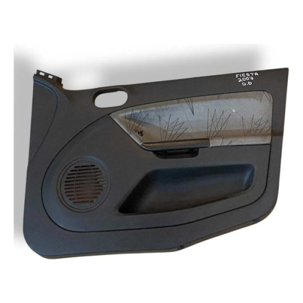 Forro Porta Dianteira Direita Ford Fiesta 2005 2006 2007 Preto