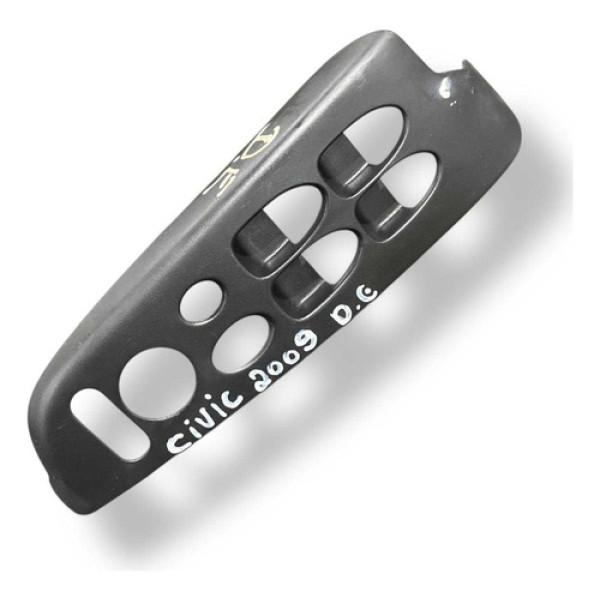 Moldura Botão Vidro Dianteiro Esquerdo Honda Civic 2009 2010