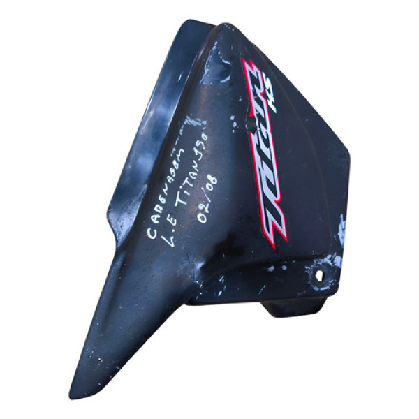 Carenagem Lado Esquerdo Honda Fan 150 Titan 150 2002/2008 Preto