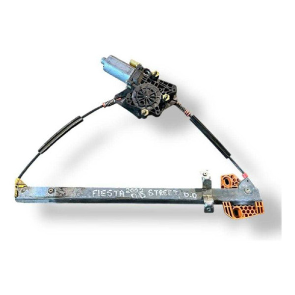 Motor Máquina Vidro Dianteiro Direito Ford Fiesta 2002/2003