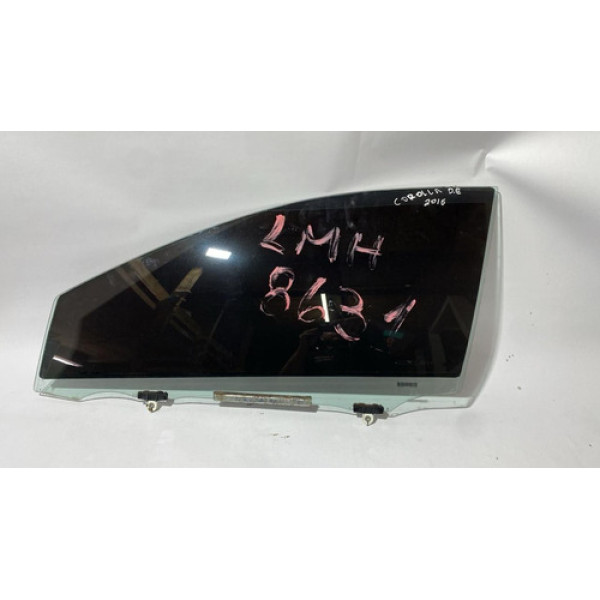 Vidro Porta Dianteiro Esquerdo Toyota  Corolla Xei  2016