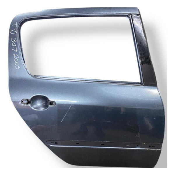 Porta Traseira Direita Peugeot 307 2006 2007 2008 2009 2010 Traseira Direita Cinza