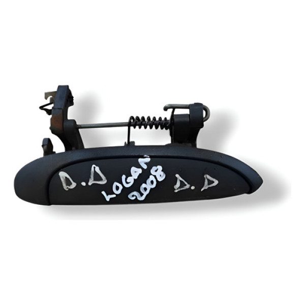 Maçaneta Externa Dianteira Direita Logan 2008 7700433076  Cinza Dianteira