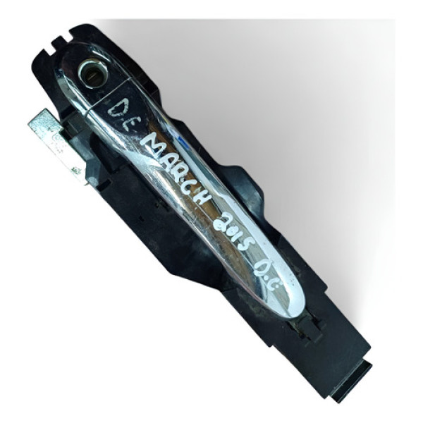 Maçaneta Externa Dianteira Esquerda Nissan March 2015 Sh1hb Dianteira