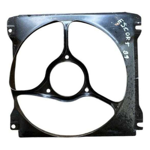 Defletor Da Ventoinha Radiador Ford Escort 1983 Á 1986