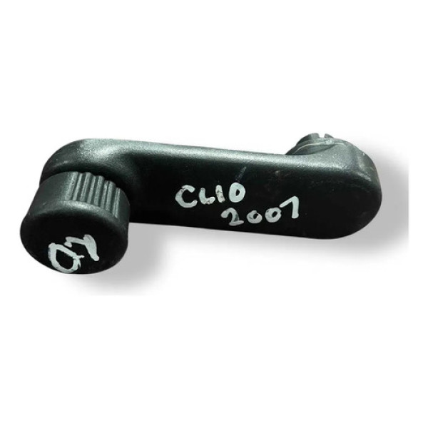 Manivela Vidro Traseiro Direito Clio Sedan 2007 7700811387 Preto