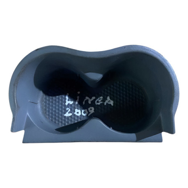 Moldura Porta Copos Fiat  Linea 1.9  2009/2010  100174199 Cinza