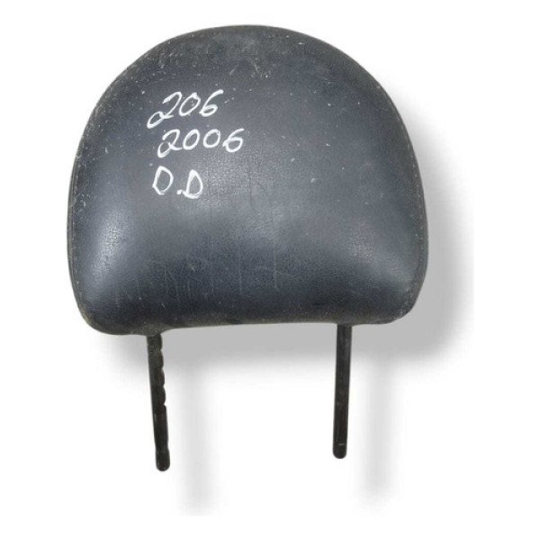 Encosto De Cabeça Dianteira Direita Peugeot 206 2004 05 2006 Preto