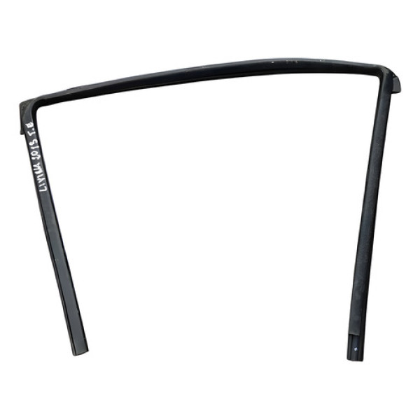 Borracha Caneleta Vidro Traseira Esquerda Nissan Livina 2013 Preto