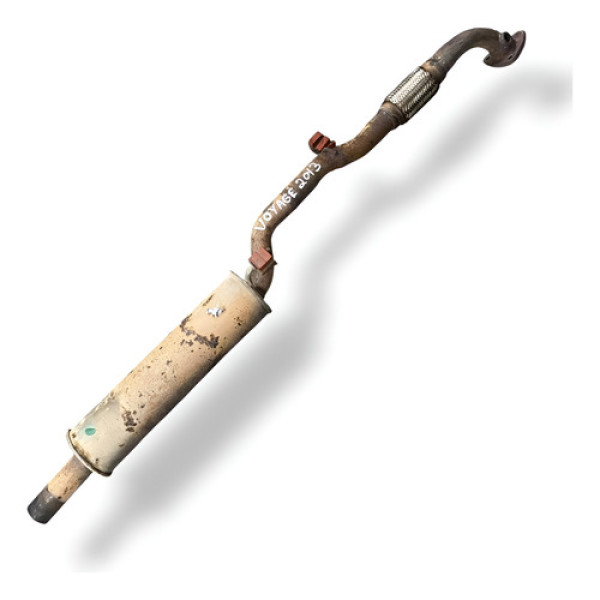 Escapamento Volkswagen Voyage Gol G7 G8 1.6 2014 A 2016