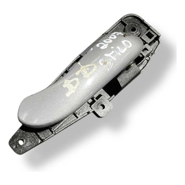 Maçaneta Interna Dianteira Direita Fiat Stilo 2006 2007 2008 Preto Dianteira