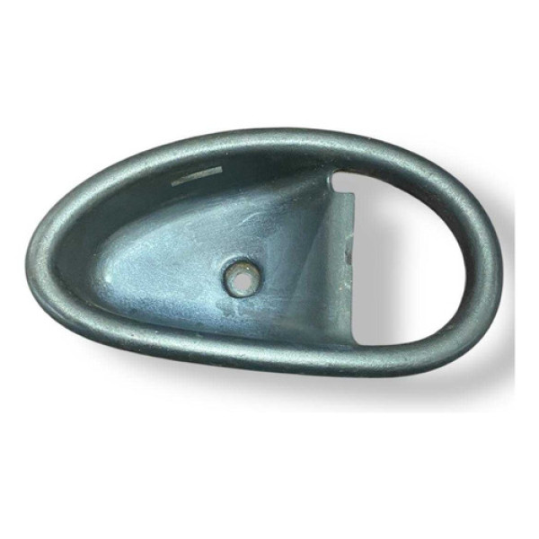 Moldura Maçaneta Interna Dianteira Direita Fiat Strada 2005 Preto Dianteira