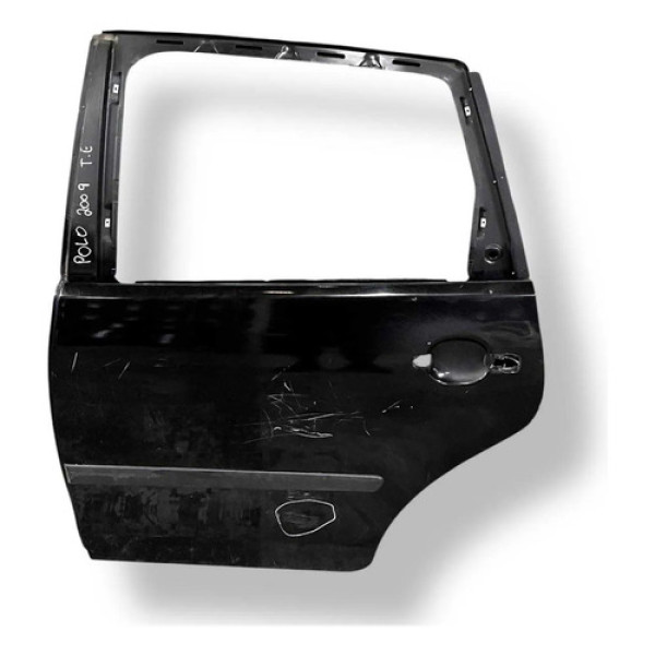 Porta Traseira Esquerda Volkswagen Polo 2008 2009 - Detalhe Traseira Esquerda Preto