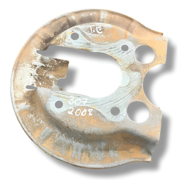 Defletor Disco Freio Traseiro Esquerdo Peugeot 307 1.6 2008