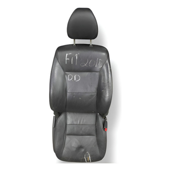 Banco Dianteiro Direito (couro)  Honda Fit 2015 2016 Detalhe Preto