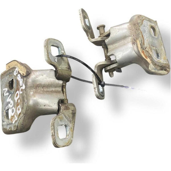 Par Dobradiças Dianteira Direita Renault Logan 2008 599553a