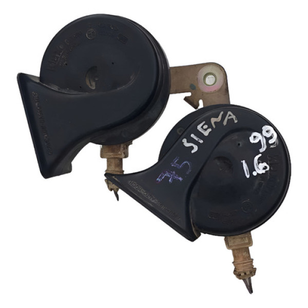 Par De Buzina Fiat  Siena Palio  1.6 1999