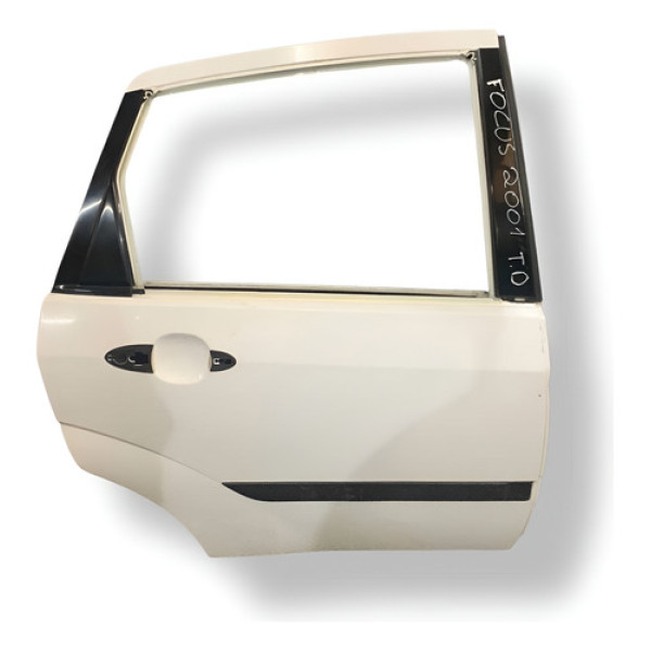 Porta Traseira Direita Ford Focus 2001 2002 2003 2004 2005 - Traseira - Direita - Branco