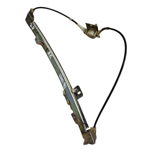 Maquina Vidro Manual  Dianteiro Esquerdo Uno 91 75128820