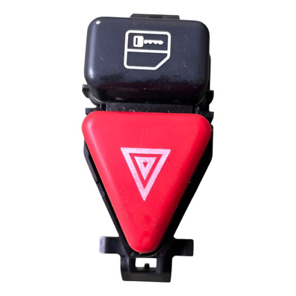 Botao Pisca Alerta Trava Mercedes Classe A 1999 A1688201210 Preto