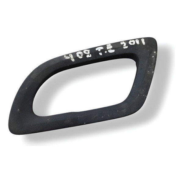 Moldura Maçaneta Interna Traseira Esquerda Peugeot 408 2011 Preto Traseira