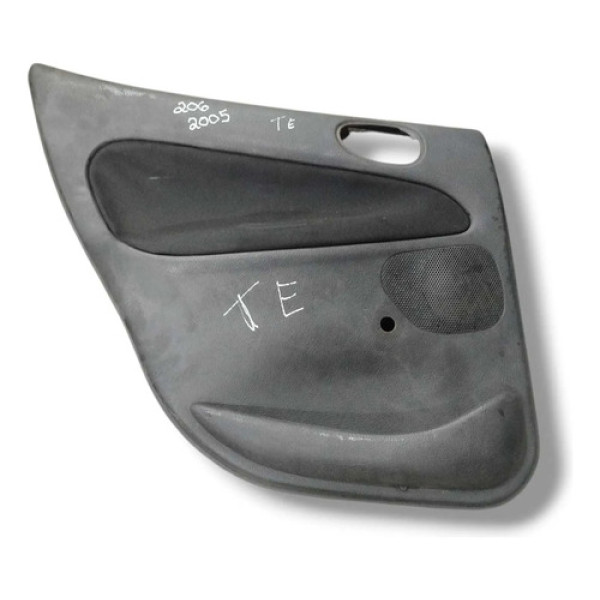 Forro Porta Traseira Esquerda Peugeot 206 2005 - 9629330777